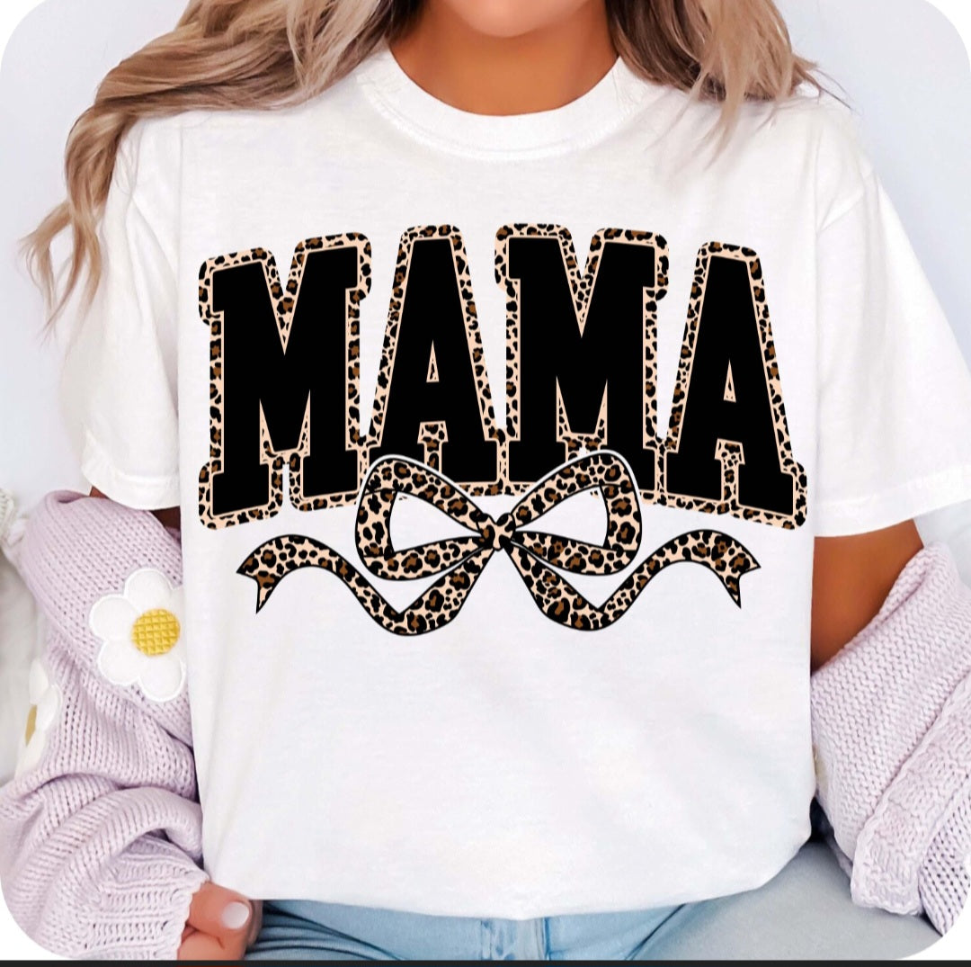 Lepoard Mama Bow